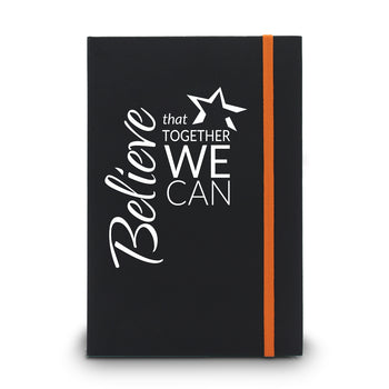 Believe Matte Black Hardbound Journal