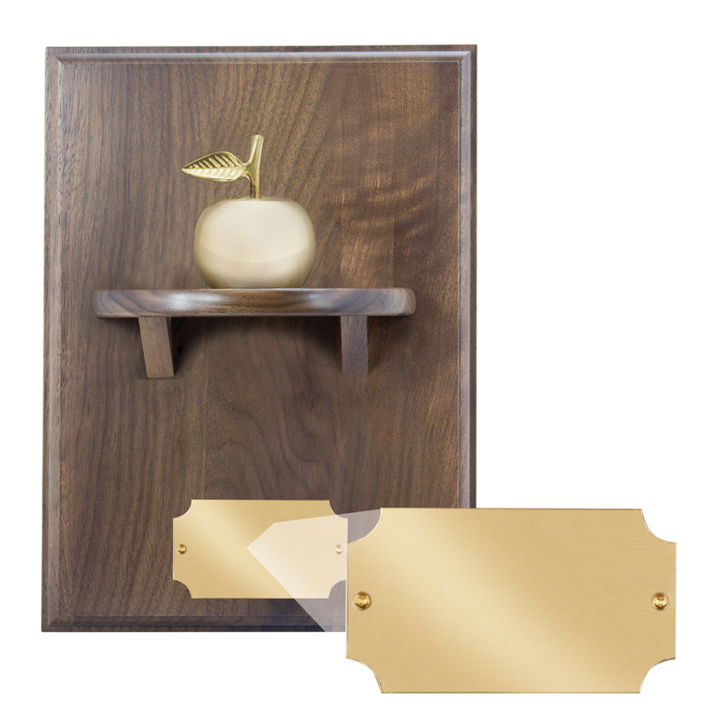 Apple Bell Shelf Plaque