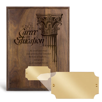 Laser-Engraved Plaque