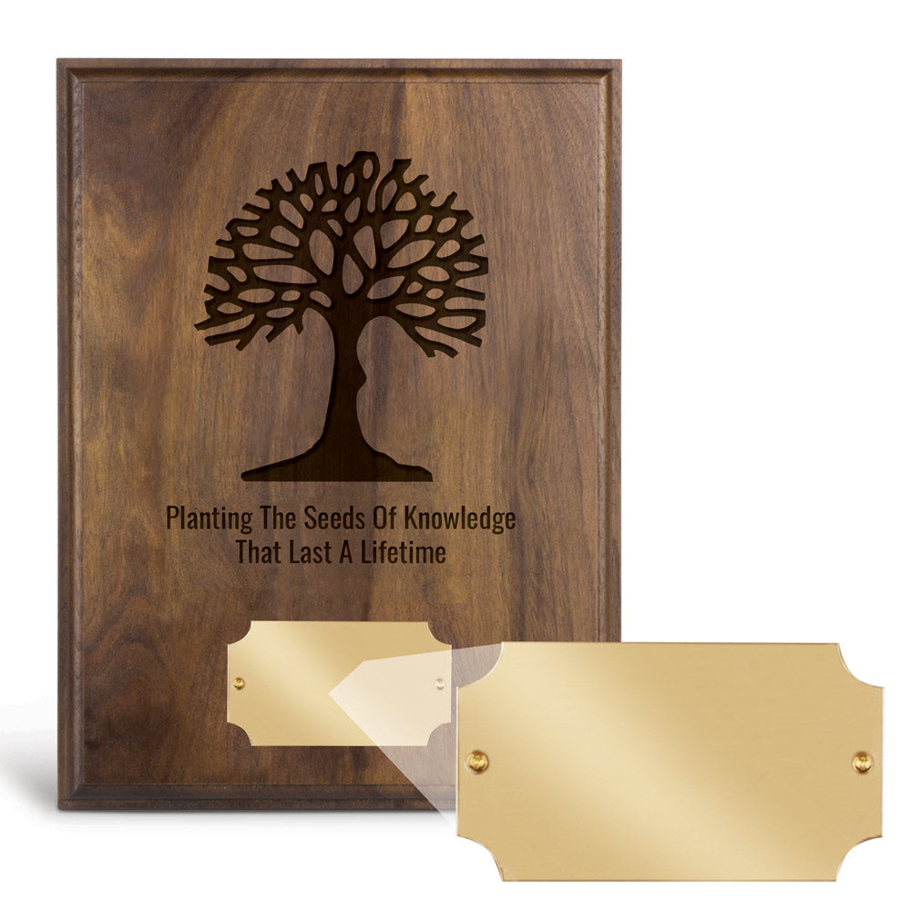 Laser-Engraved Plaque