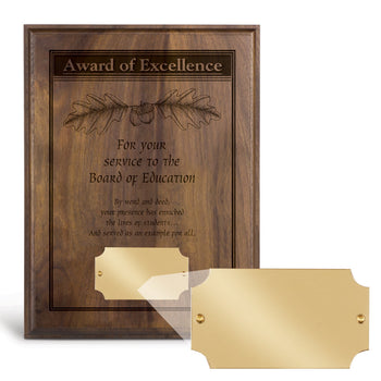 Laser-Engraved Plaque