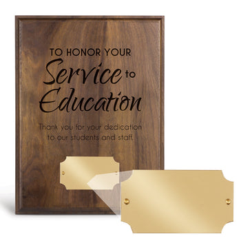 Laser-Engraved Plaque