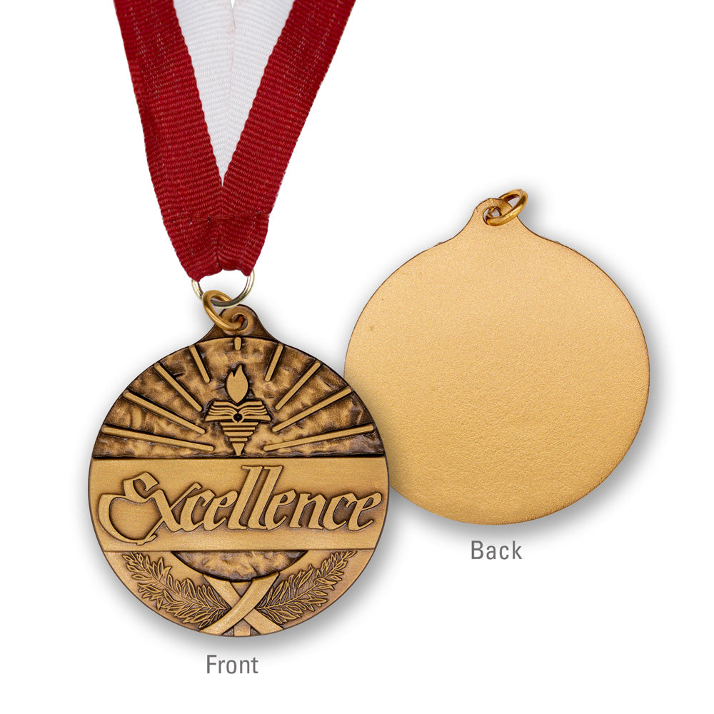 High-quality Brass Excellence Medallion