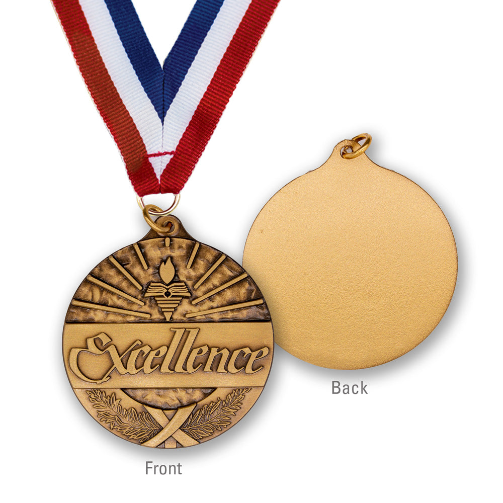 High-quality Brass Excellence Medallion