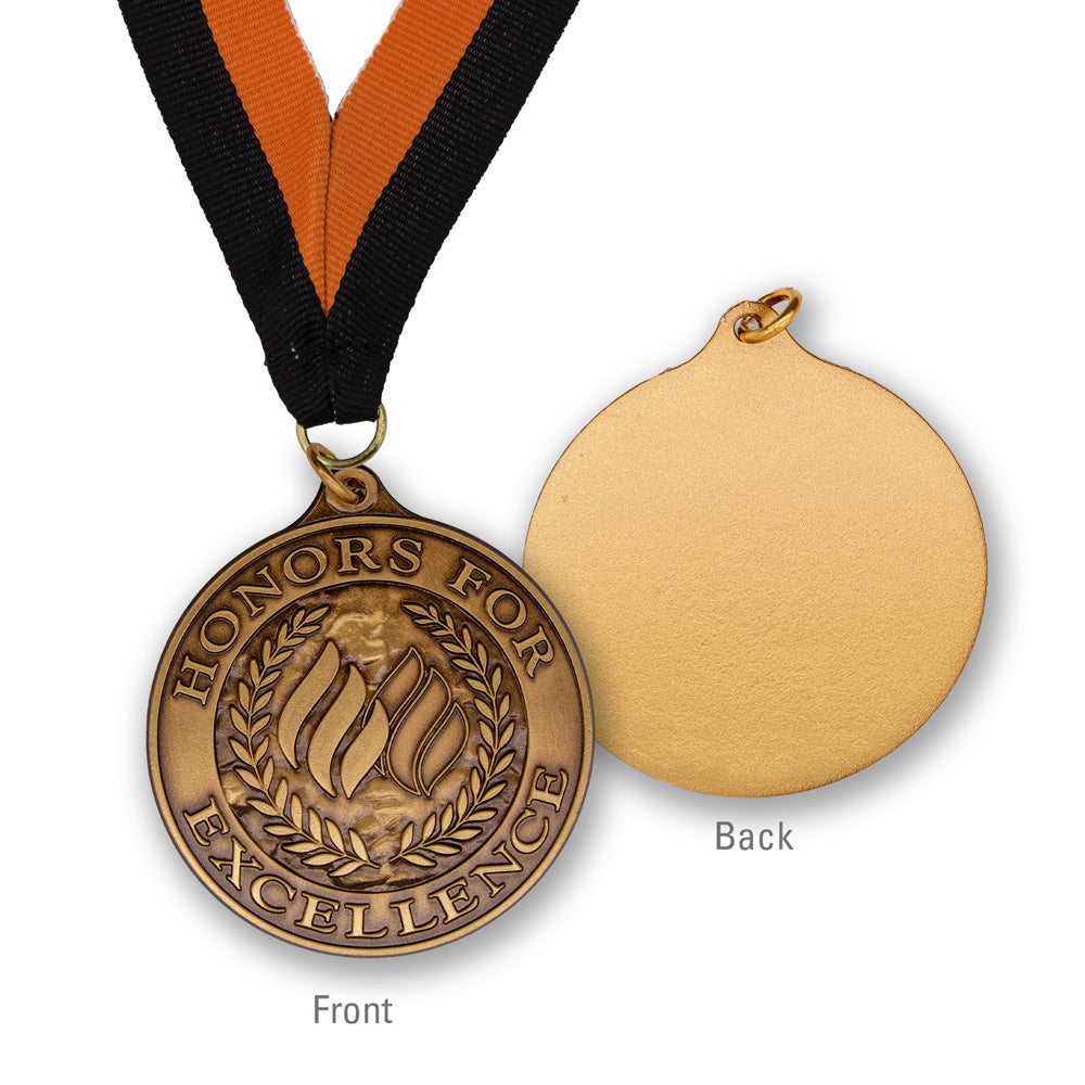 High-quality Brass Honors Excellence Medallion