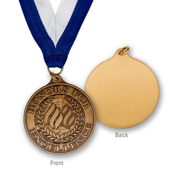 High-quality Brass Honors Excellence Medallion