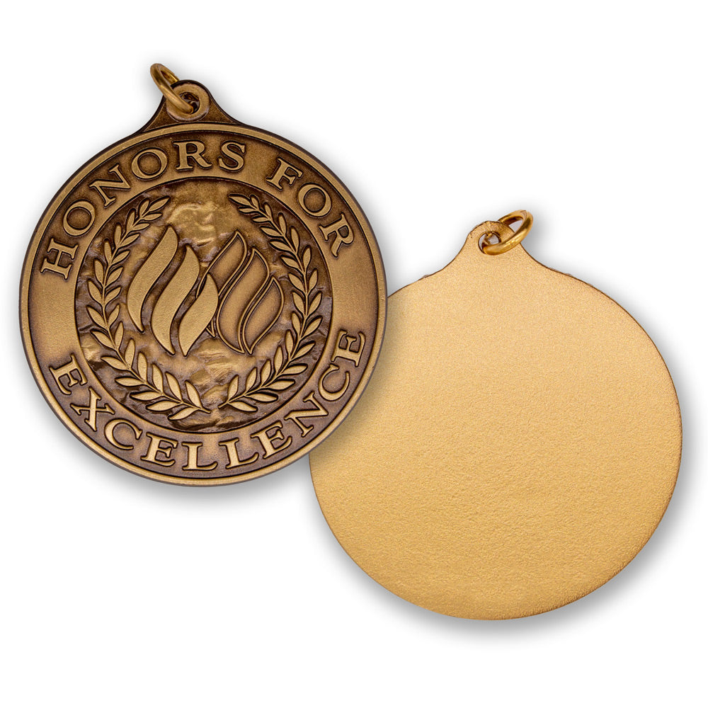 High-quality Brass Honors Excellence Medallion