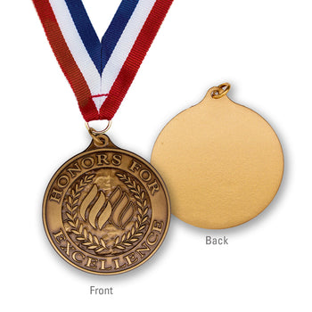 High-quality Brass Honors Excellence Medallion