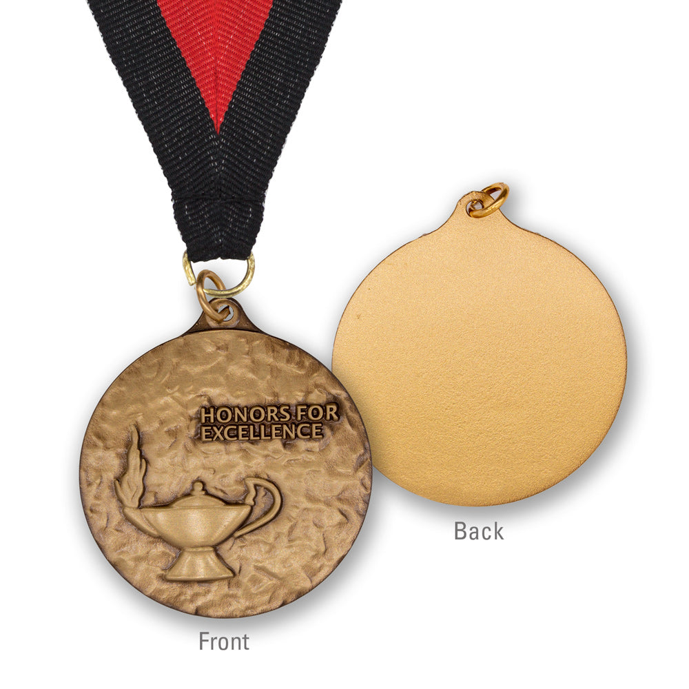 High-Quality Brass Honors For Excellence Lamp Medallion