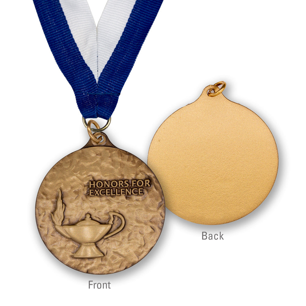 High-Quality Brass Honors For Excellence Lamp Medallion