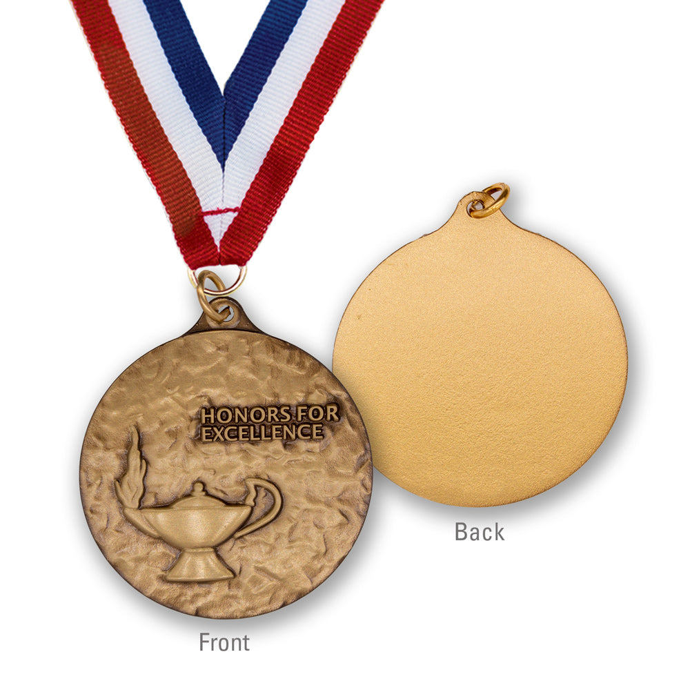 High-Quality Brass Honors For Excellence Lamp Medallion