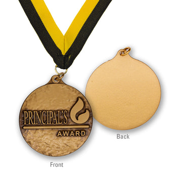 High-Quality Brass Principal's Medallion