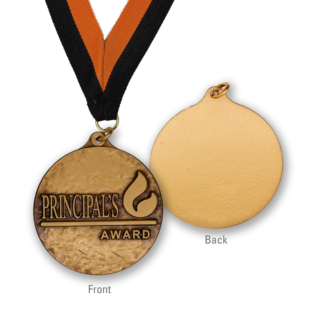 High-Quality Brass Principal's Medallion