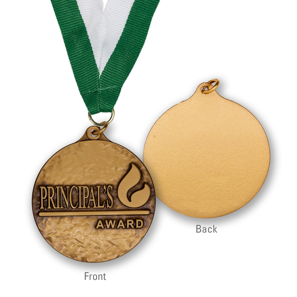 High-Quality Brass Principal's Medallion