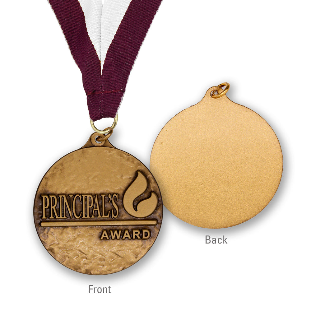High-Quality Brass Principal's Medallion
