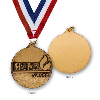 High-Quality Brass Principal's Medallion