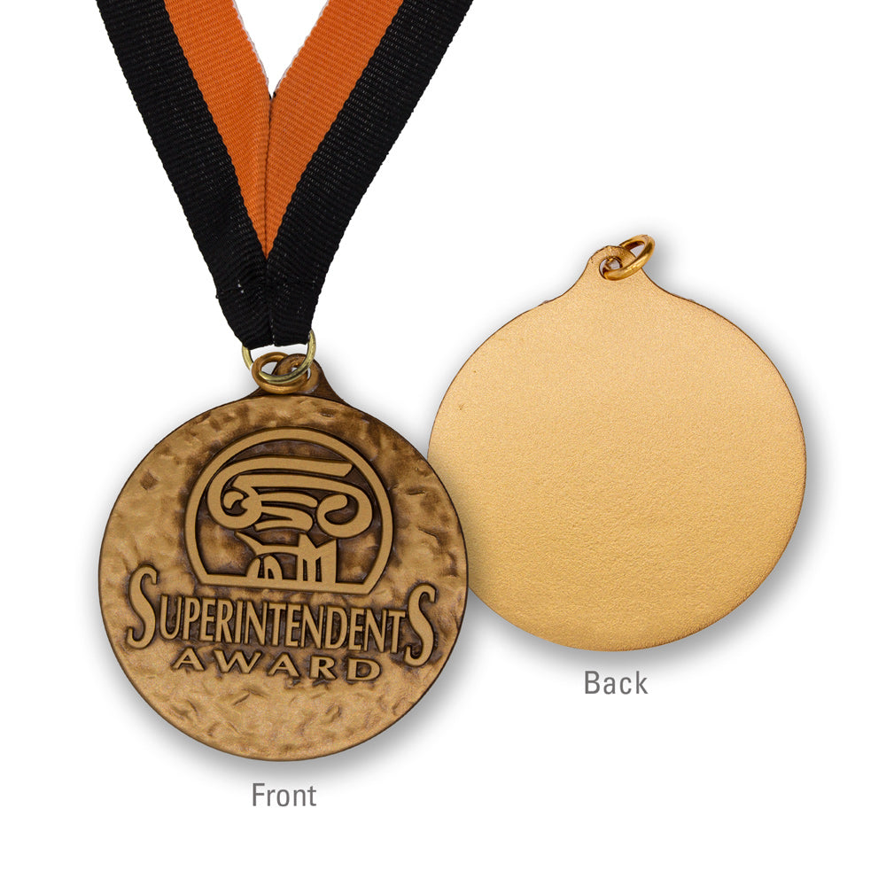 High-Quality Brass Superintendent's Medallion