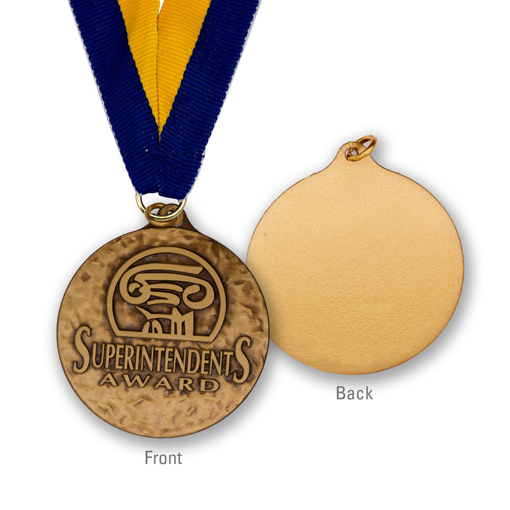High-Quality Brass Superintendent's Medallion
