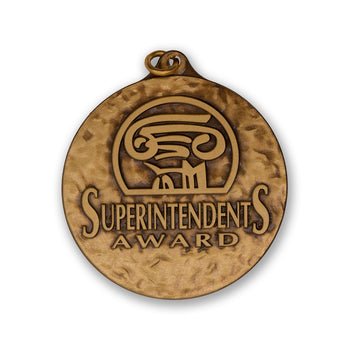 High-Quality Brass Superintendent's Medallion