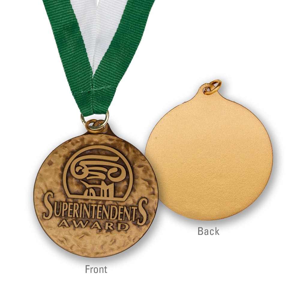 High-Quality Brass Superintendent's Medallion
