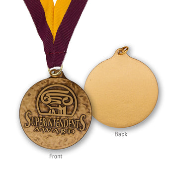 High-Quality Brass Superintendent's Medallion
