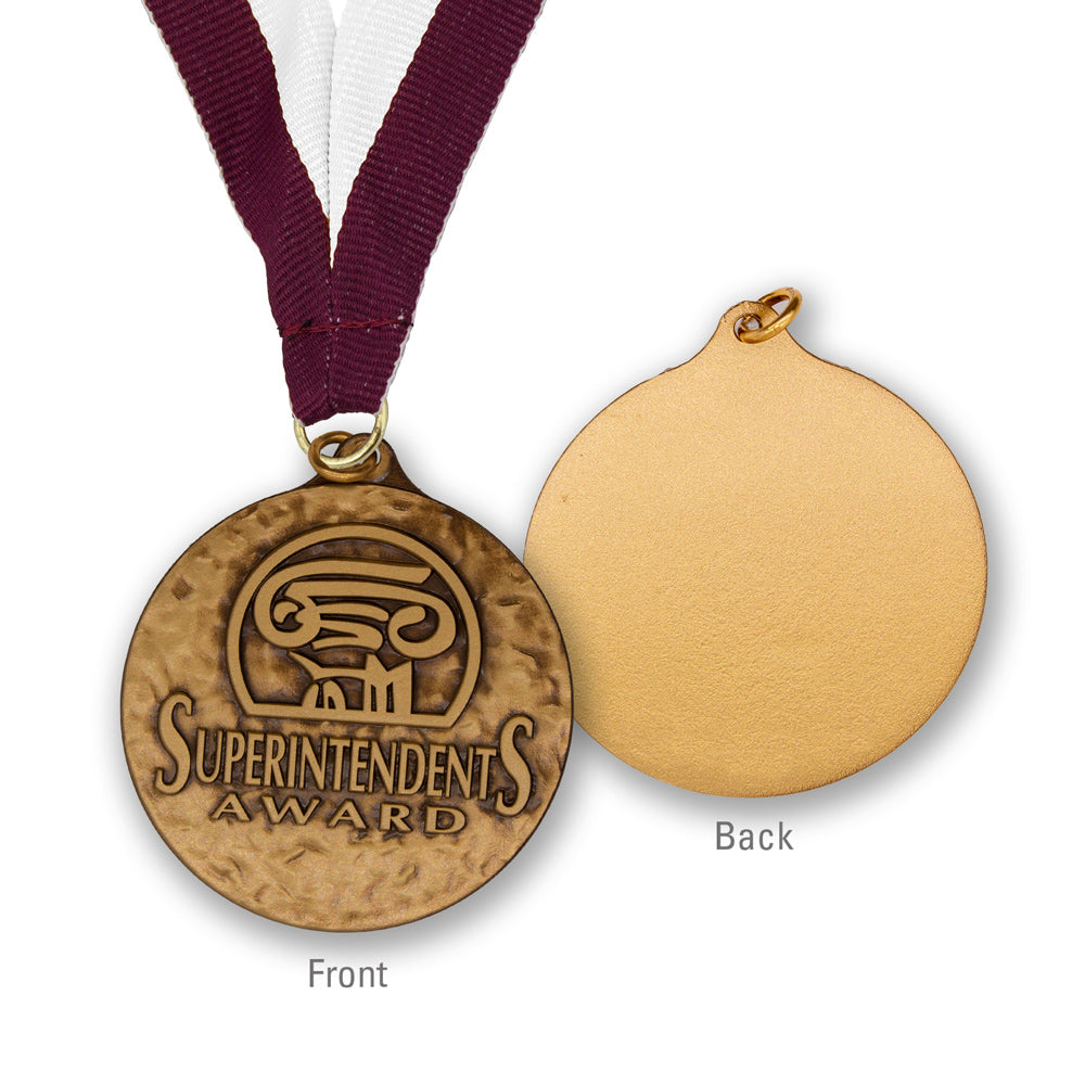 High-Quality Brass Superintendent's Medallion