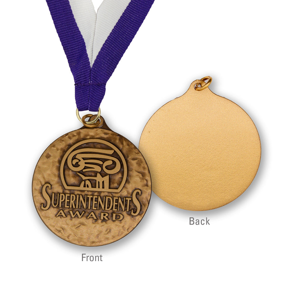 High-Quality Brass Superintendent's Medallion