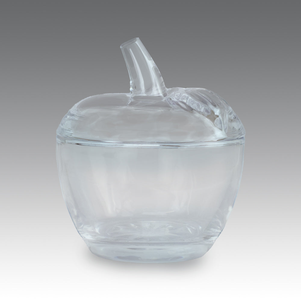 Glass Apple Dish