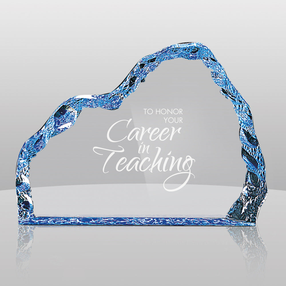 Colorful Acrylic Iceberg Award