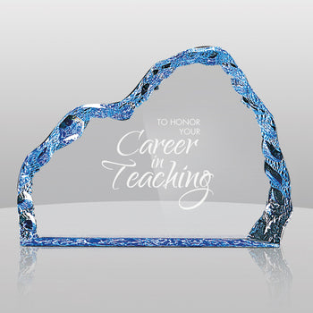 Colorful Acrylic Iceberg Award