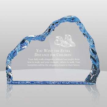 Colorful Acrylic Iceberg Award