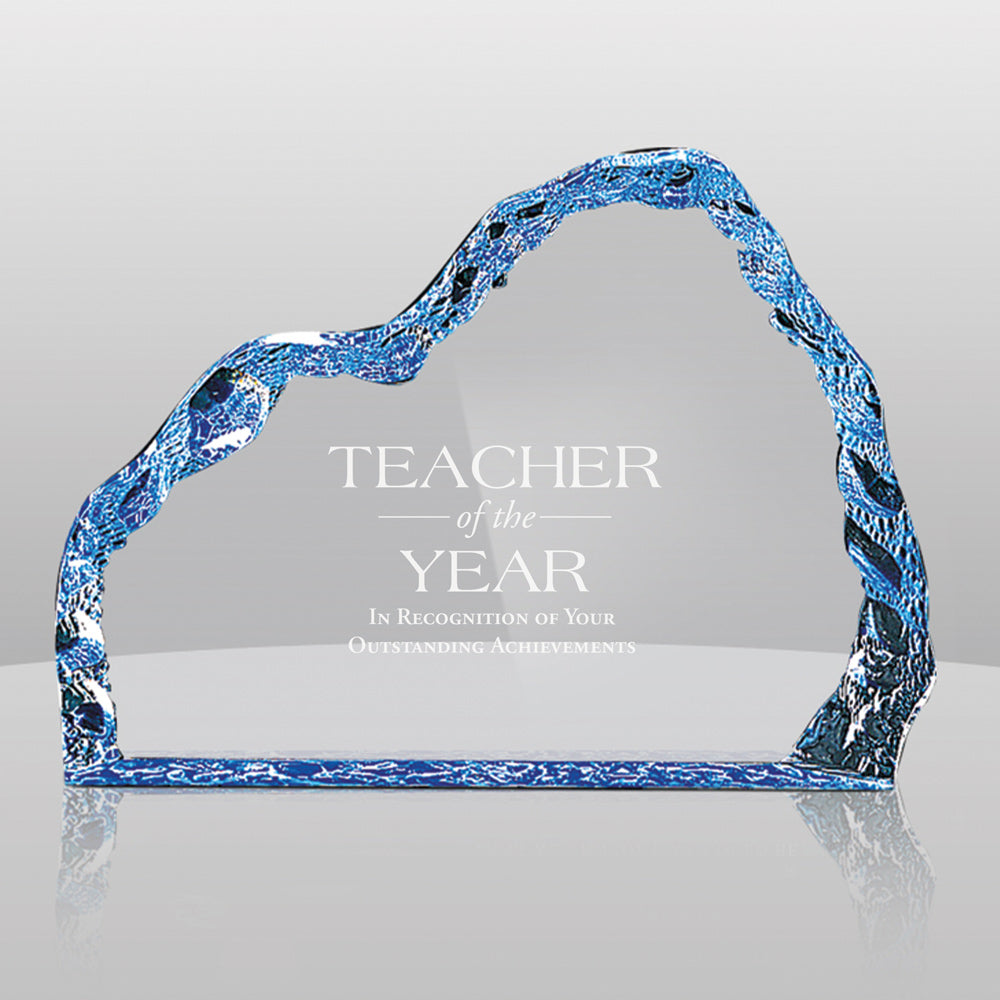 Colorful Acrylic Iceberg Award