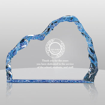 Colorful Acrylic Iceberg Award