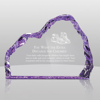 Colorful Acrylic Iceberg Award
