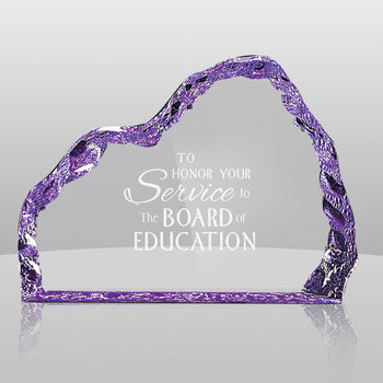 Colorful Acrylic Iceberg Award
