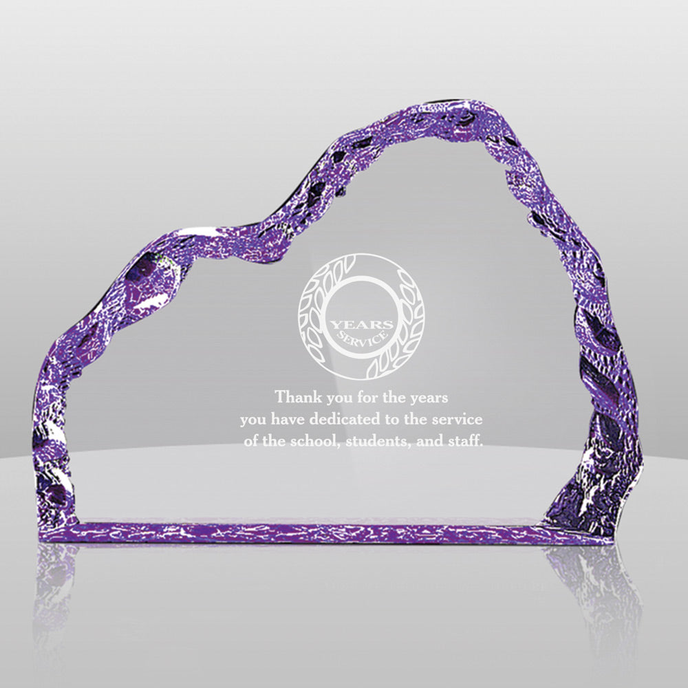 Colorful Acrylic Iceberg Award