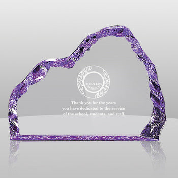 Colorful Acrylic Iceberg Award