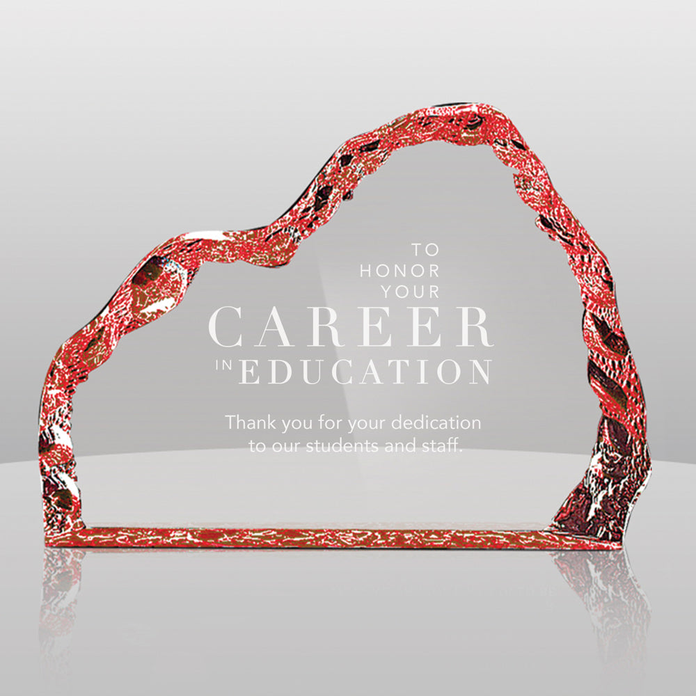 Colorful Acrylic Iceberg Award