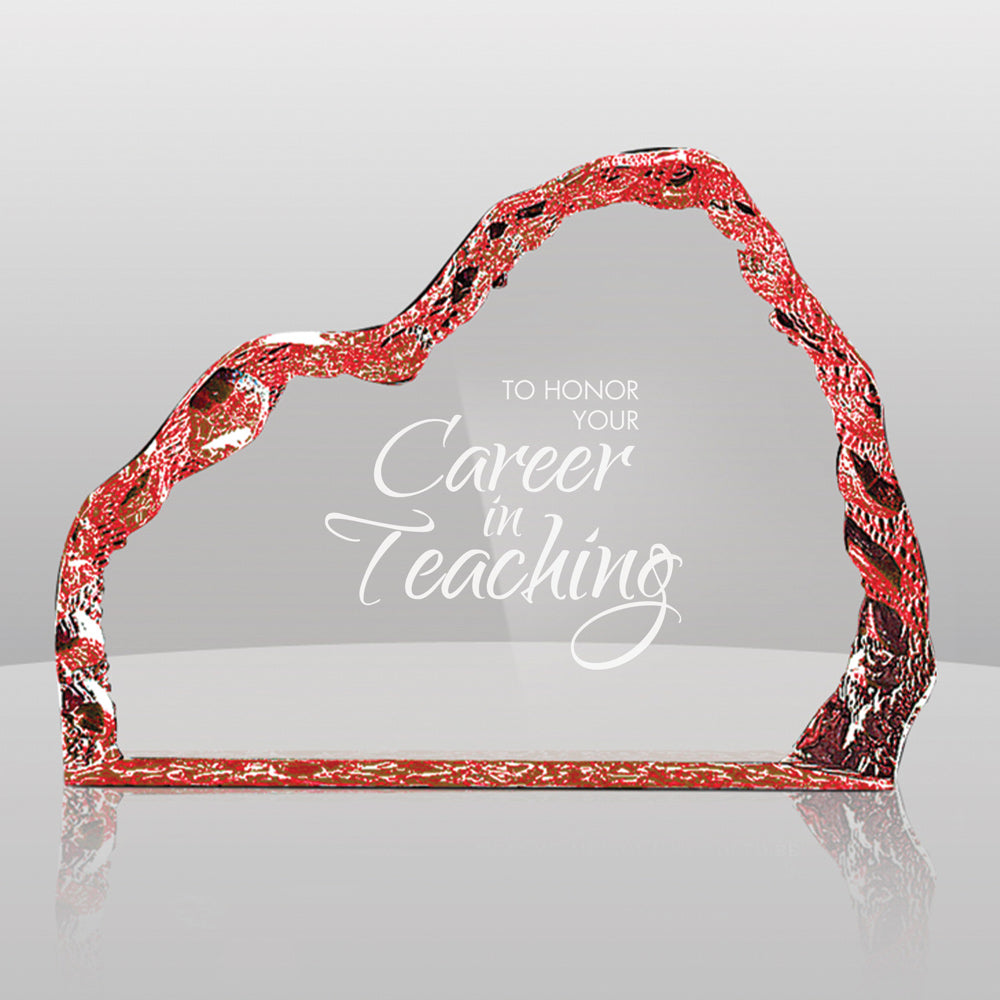 Colorful Acrylic Iceberg Award