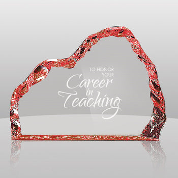 Colorful Acrylic Iceberg Award