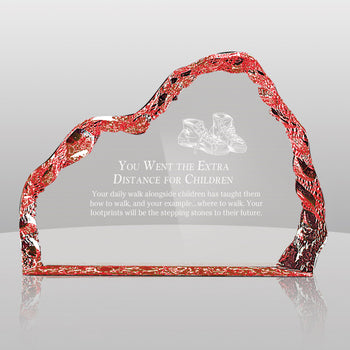 Colorful Acrylic Iceberg Award