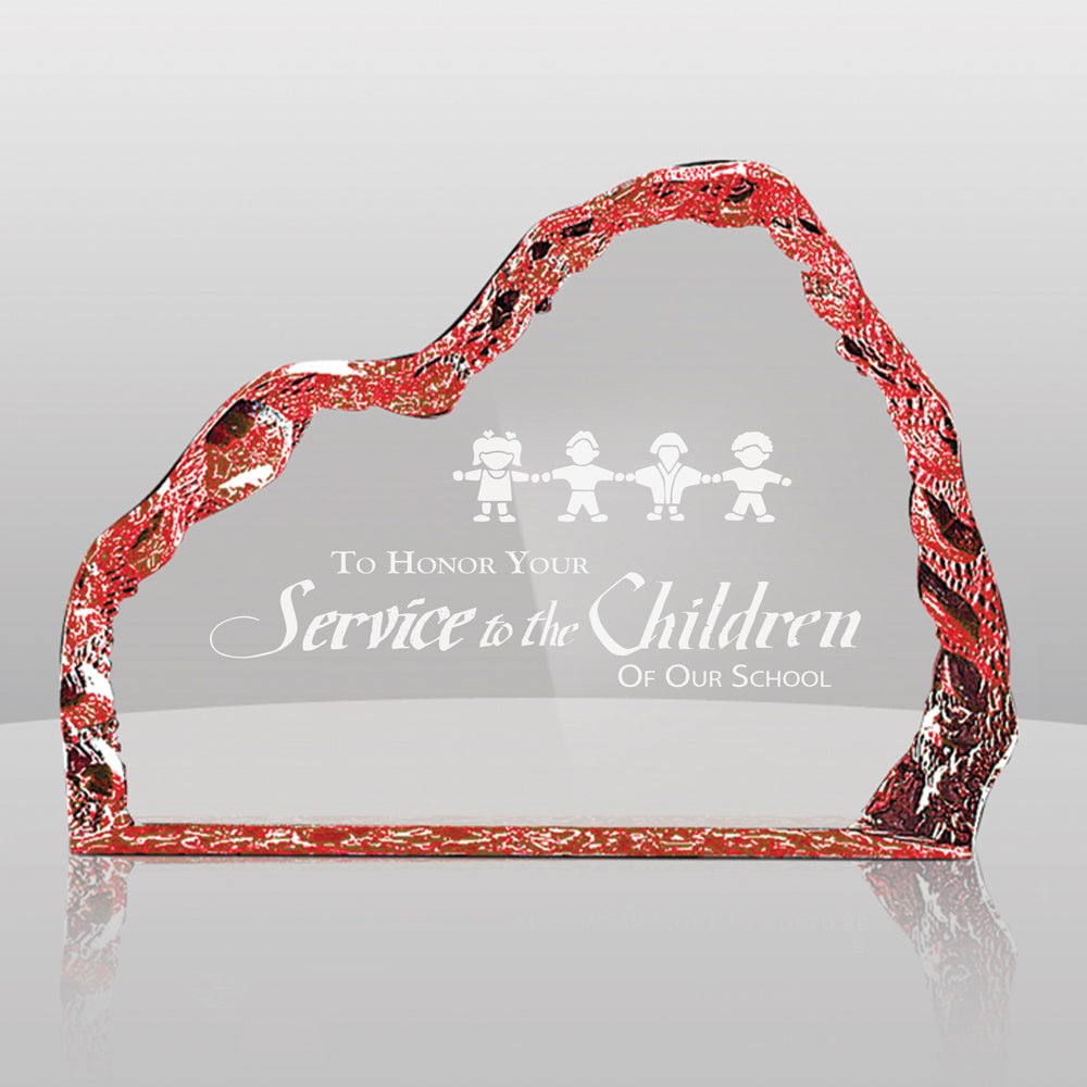 Colorful Acrylic Iceberg Award
