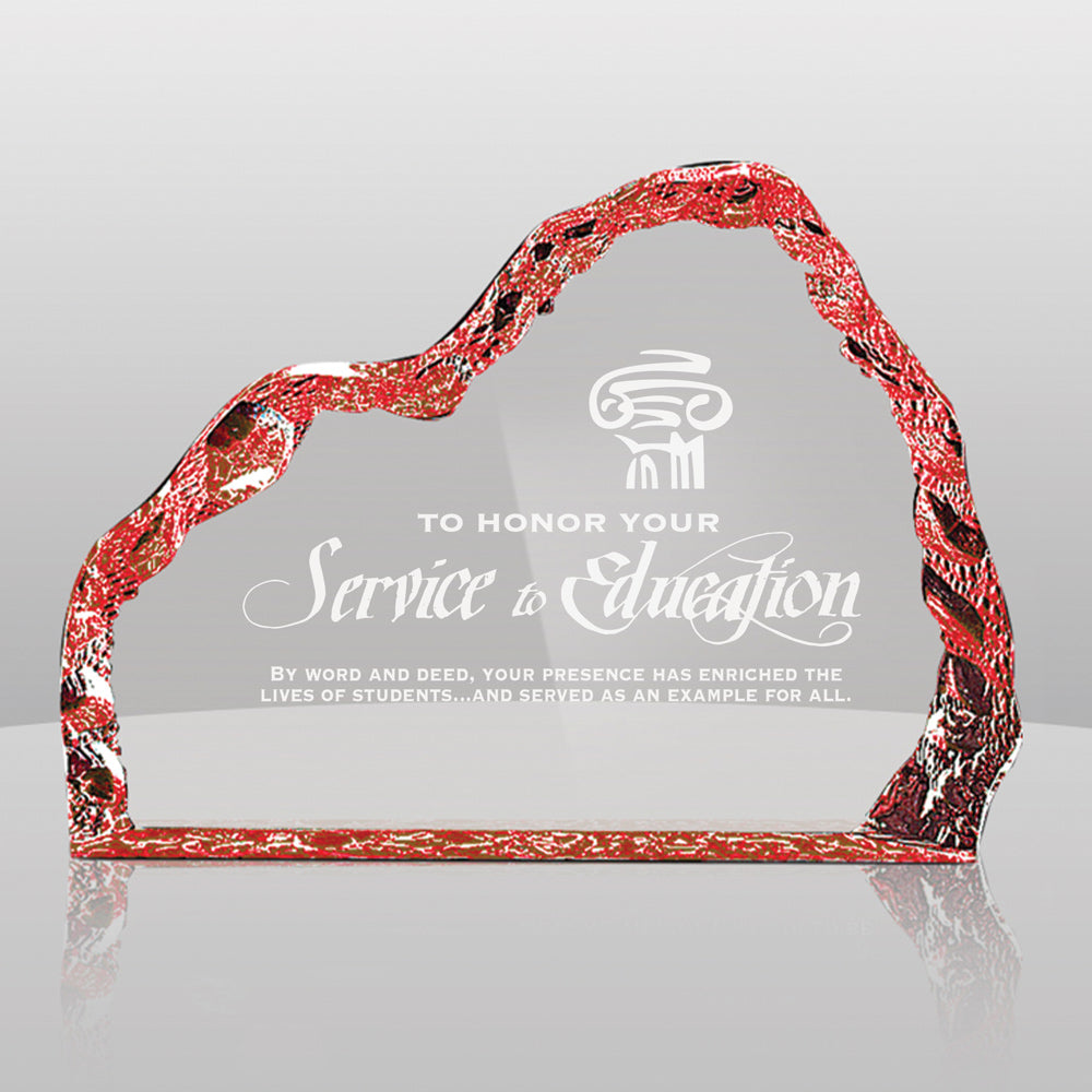 Colorful Acrylic Iceberg Award