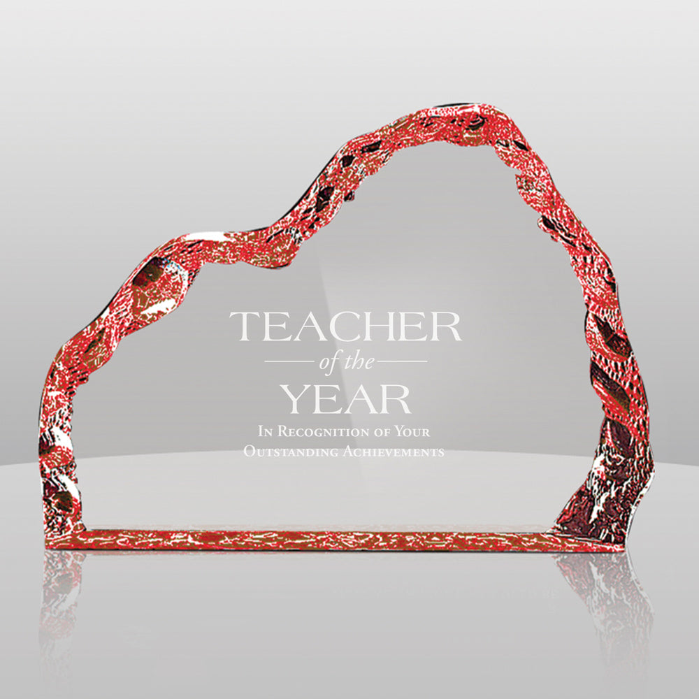 Colorful Acrylic Iceberg Award