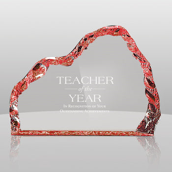 Colorful Acrylic Iceberg Award