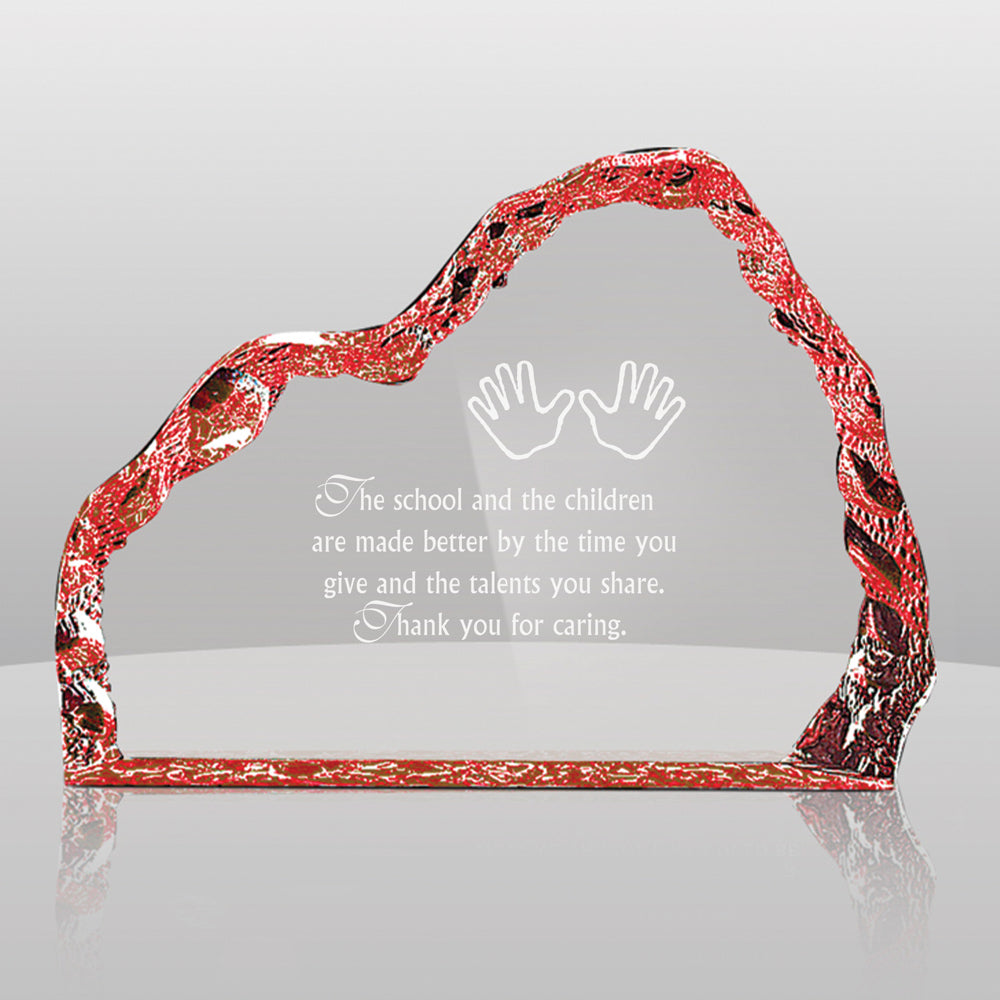 Colorful Acrylic Iceberg Award