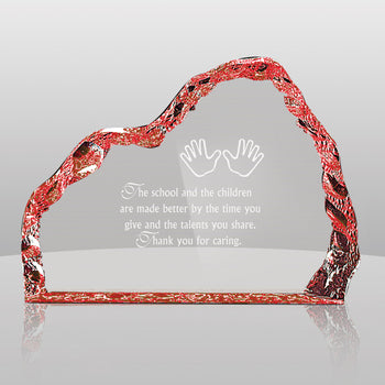 Colorful Acrylic Iceberg Award