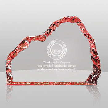 Colorful Acrylic Iceberg Award