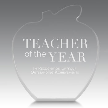 Acrylic Apple Award
