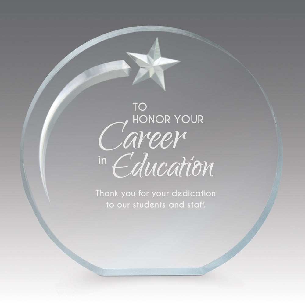 Acrylic Shooting Star Award